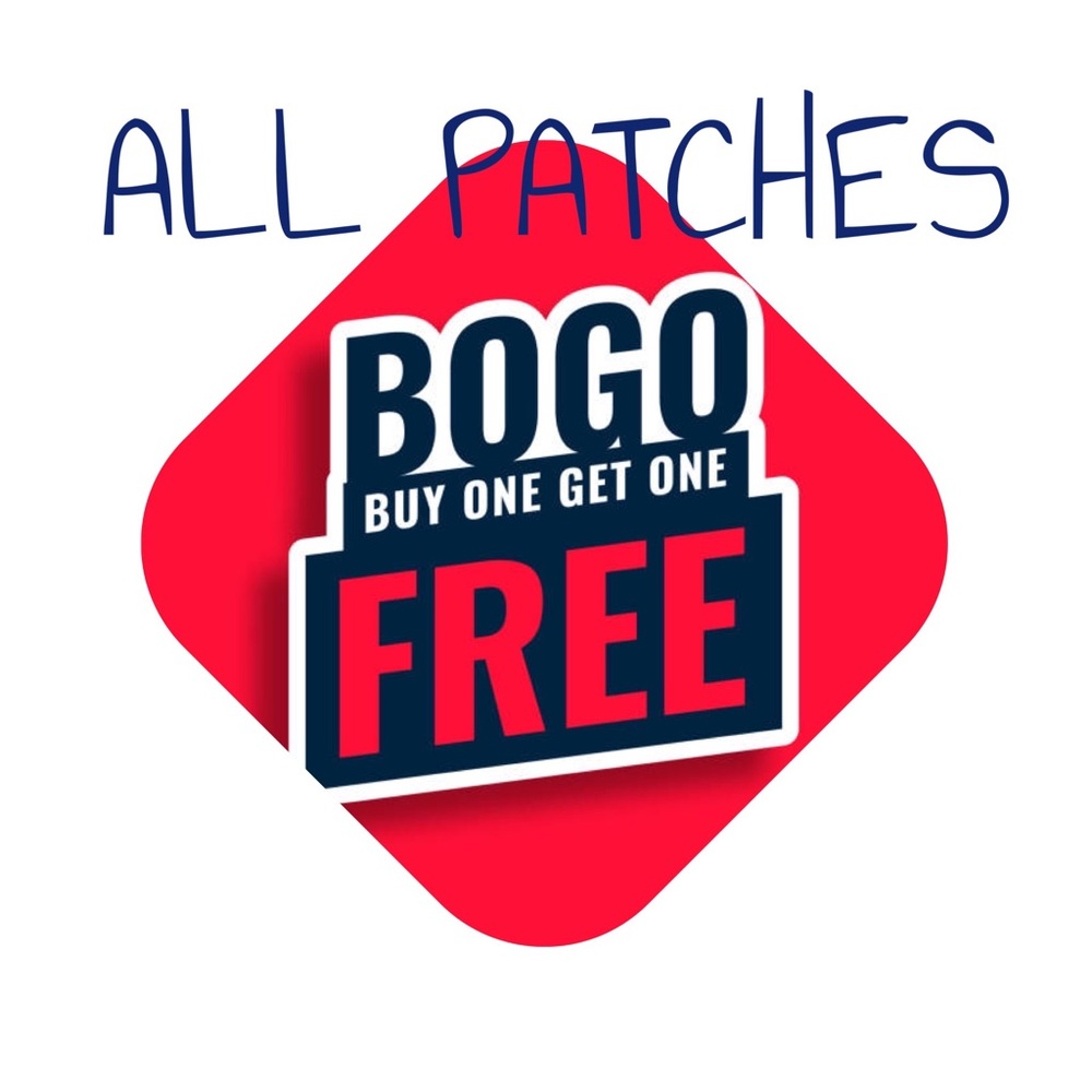 BUY 1 GET 1 FREE ALL PATCHES